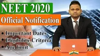 NEET 2020 II NEET Official Notifications II NEET MBBS II Latest News of NEET 2020 II NEET New Rule I