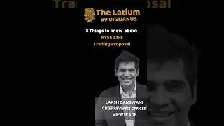 #TheLatium - 3 Things to know about #NYSE 's 22x5 Trading Plans with Laksh Gangwani