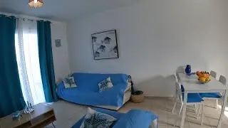 We check-in our flat in Latchi