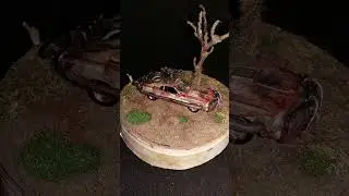 Auto Umbau Mad Max Fallout H0 Diorama Crafting