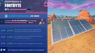 FORTBYTE #15 - SE OTORGA POR COMPLETAR 6 DESAFIOS DE LA SEMANA 9 - Desafios FORTBYTE Temporada 9