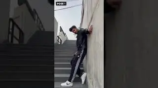 Wall Poses For Boys and Photoshoot #shorts#ytshorts