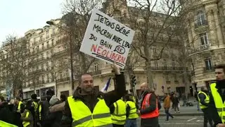 11th round of 'yellow vest' protests hit Paris streets