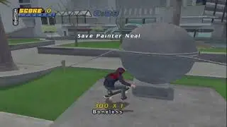 Save Painter Neal | 1s 510ms | San Francisco | THPS4 IL Speedrun