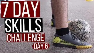 7 Day Soccer Skills Challenge At Home // Day 6 - First Touch Football Training