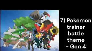 Top 16 best pokemon trainer battle themes (gen 1 to gen 6)
