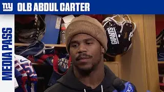 Abdul Carter on What He Learned in His Rookie Season | New York Giants