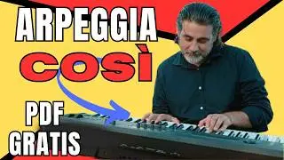 3 Brani completi con 3 diversi ARPEGGI - Piano tutorial - Antonio Contarino