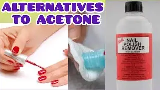 Working DIY Nail polish remover//Alternatives to Acetone//Homemade Nail Polish Remover ~ Cut & Paste