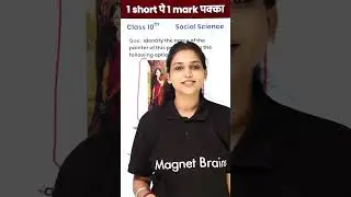 Guess Who is this Painter in 10th History?🤔 - 1 Video 1 Mark पक्का For Board Exam Class 10! #shorts
