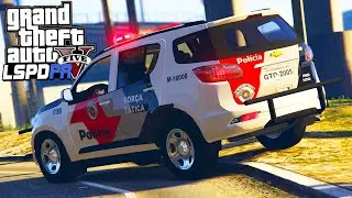 CONSEGUIU DAR FUGA DA FORÇA TATICA - GTA V Rotina Policial -  PMESP