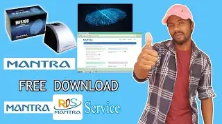 free  download mantra rd service ||mantra device||#rdservice #fingerprintsensor