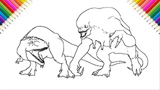 D-Rex vs Giganotosaurus from Dino Crisis 2