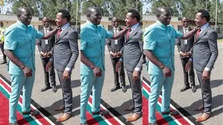 SEE WHAT FUNNY MP PETER SALASYA DID AFTER HANDSHAKE WITH RUTO THAT CAUSED LAUGHTER IN KAKAEMEGA
