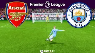 Premier League | ARSENAL vs MANCHESTER CITY | [Penalty shootout] FIFA 23
