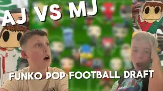 AJ V MJ FUNKO POP FOOTBALL DRAFT! | WHO WILL WIN?