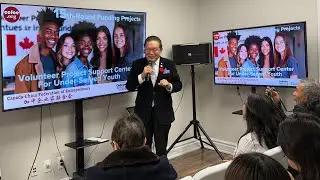 📢 Former Senator Victor Oh Attends 15th Round Launch of Funded Youth Projects and Workshop