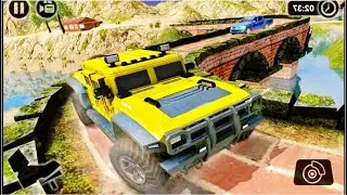 Offroad SUV Drive 2019 Game || Android Gameplay #3 Yellow SUV