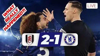 FULHAM 2-1 CHELSEA: CUCURELLA RED CARD DISASTER! 🟥 MENTAL COLLAPSE? | Match Reaction