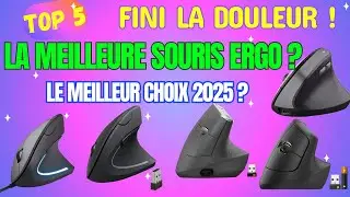 Meilleure Souris Ergonomique Sans Fil 2025 ? 🏆 TOP 5 des Souris Verticales (Avis & Test)