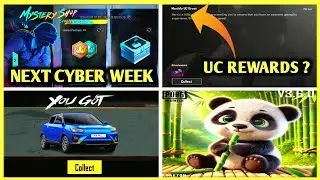 😍NEXT CYBER WEEK EVENT IN BGMI | 3.6 UPDATE OFFICIAL PATCH NOTES | MONTHLY UC GRANT | PANDA MODE