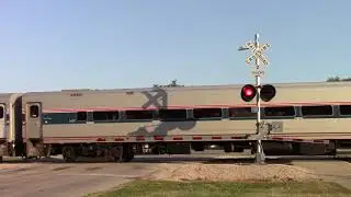 Amtrak 4612 West in Earlville, IL 7/3/20