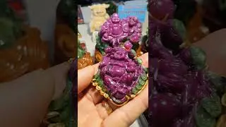 phật di lăc ruby zoisite
