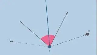 Angle Bisector Definition: Dynamic Illustration Without Words