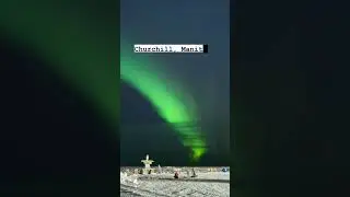 Auroras in Churchill, Manitoba