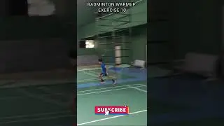 Badminton Warmup Exercise- 10 #shorts