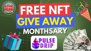 Pulse Drip FREE NFT GIVEAWAY | Passive Income Cashflow