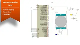 PIR / Pulse sensor interfacing with LPC2138 | Simulation | Digital IO controller