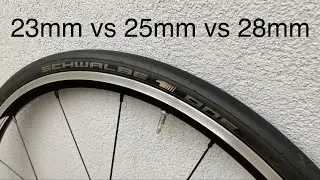 23 vs 25 vs 28mm road tyres