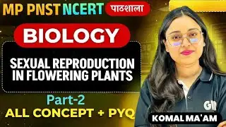 MP PNST 2026 NCERT पाठशाला | SEXUAL REPRODUCTION IN FLOWERING PLANT | PART 1 | BEST NURSING COACHING