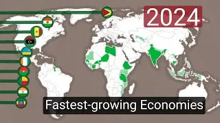 Top 30 fastest growing countries in 2024 [GDP PPP]