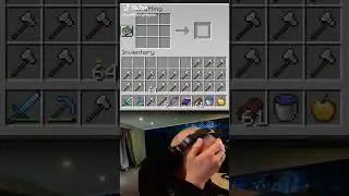 Crafting Iron Axes gone wrong 💀
