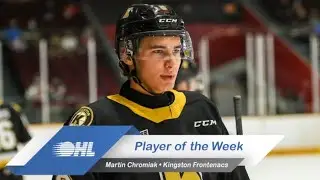 Frontenacs' Martin Chromiak Named OHL Player of the Week