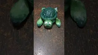 Diy Tiny turtle with cute vibes 🐢✨ #HandmadeCraft
