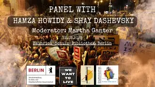 Voices from Gaza & Israel &ndash; Full Panel Discussion | 12 September 2025 Heinrich-Schulz-Bibliothek