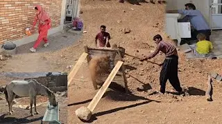 Solving two village problems with Engineer Babazadeh: Broken water tap + new barn