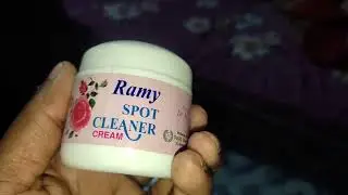 ramy spot cleaner cream / new vlog