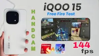 HAND CAM with iqoo15 fastest prosser and ultra fps gameplay #handcamp #iqoo15