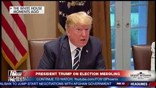 POTUS MISSPOKE: President Trump On Russian Meddling During 2016 Election