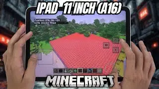 iPad A16 test game MineCraft | Apple A16