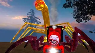 GOLD SCARY THOMAS vs CHOO-CHOO CHARLES