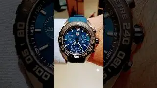 TAG Heuer formula1 chronograph 43mm dial. #tagheuercarrera #watch #dontcrackunderpressure
