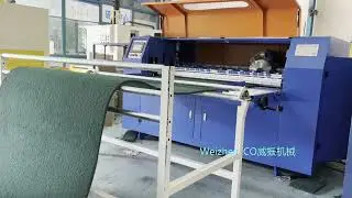 Abrasive pad/kitchen sponge/scouring pad automatic cutting machine, making machine,2022 new design