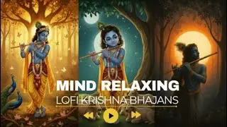 Mind relaxing Krishna bhajans | 25 minutes non-stop lofi Krishna bhakti songs 