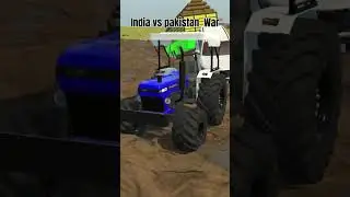 indian vs pakistan war  indian tractor vehicle simulator 3D