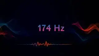 174 Hz Pure Tone | Deep Grounding & Subtle Body Comfort Frequency